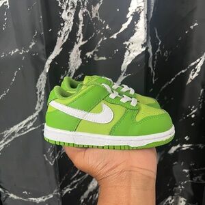 Toddler Chlorophyll Nike Dunks